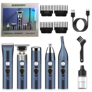 Электрическая бритва триммер для бороды Geemy GM-8012, Бритвы аккумуляторные, Триммер KC-119 для бороды