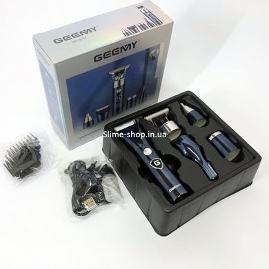 Электрическая бритва триммер для бороды Geemy GM-8012, Бритвы аккумуляторные, Триммер KC-119 для бороды