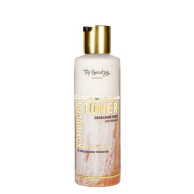 Тонер для обличчя з комбучею Top Beauty Kombucha двофазний зволожуючий, 200 мл
