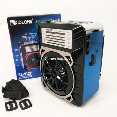 FM-приймачі GOLON RX-9122, Радіоприймач ретро AM FM, Портативний радіо приймач WF-489 від мережі