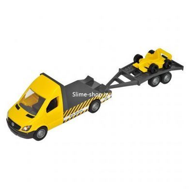 Машина "Mercedes-Benz Sprinter. Эвакуатор", желтый