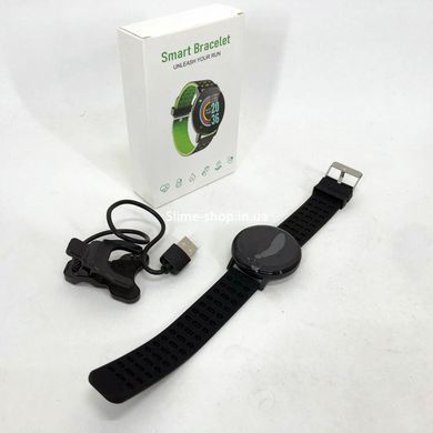 Фитнес трекер умные смарт часы UWatch 119 Plus с шагомером. HO-278 Цвет: черный