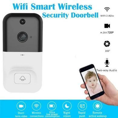 Бездротова відеокамера дверного дзвінка домофон SMART DOORBELL HW-999 X5 wifi