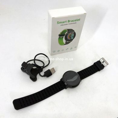 Фитнес трекер умные смарт часы UWatch 119 Plus с шагомером. HO-278 Цвет: черный