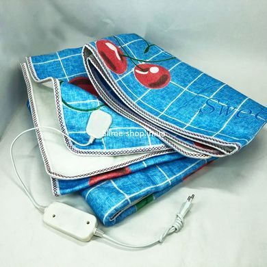 Полуторное одеяло с нагревом Electric Blanket 180х150см, Односпальная электрическая простыня PU-676 для дома