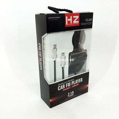Автомобильный фм fm-модулятор трансмиттер bluetooth HZ H22 BT, Трансмиттер EZ-399 в прикуриватель