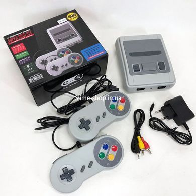 Ігрова приставка до телевізора із двома джойстиками Game Box Dendy Super Mini, TQ-433