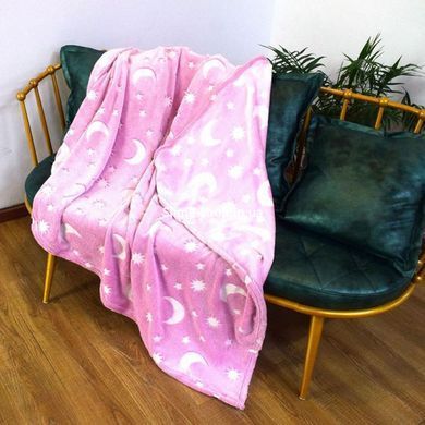 Пледы светящиеся в темноте день-ночь Blanket kids Magic Star 150х100 см, XT-801 Плюшевый плед
