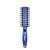 Щітка-брашінг для волосся продувна Salon Professional 9513 G Синя