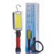 Фонарь-светильник аккумуляторный кемпинговый camping ZJ-8859-COB-3, Фонарик светодиодный QW-123 для туриста