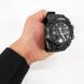 Фірмовий спортивний годинник SKMEI 1586BK BLACK, Військовий годинник з батарейкою, Наручний годинник ZT-770 для військових