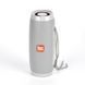 Портативная bluetooth колонка влагостойкая TG-157 Pulse с разноцветной подсветкой. XW-167 Цвет: серый