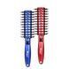 Щітка-брашінг для волосся продувна Salon Professional 9513 G Синя