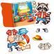 Гра розвиваюча Vladi Toys з липучками "Єнотик"