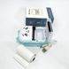Портативний мініпринтер Mini printer з Bluetooth для термодруку без чорнила зі смартфона. AL-307 Колір: блакитний