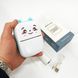 Портативний мініпринтер Mini printer з Bluetooth для термодруку без чорнила зі смартфона. AL-307 Колір: блакитний