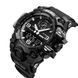 Фірмовий спортивний годинник SKMEI 1586BK BLACK, Військовий годинник з батарейкою, Наручний годинник ZT-770 для військових