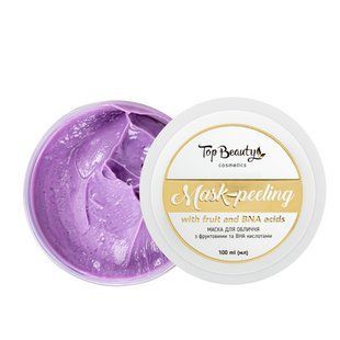 Маска пиллинг для лица Top Beauty с AHA и BHA кислотами, 100 мл