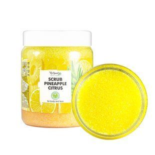 Скраб для обличчя та тіла Top Beauty Pineapple Citrus з ароматом ананас-цитрус та кокосовою олією 250 мл