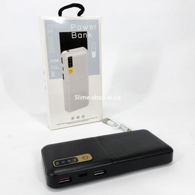 Портативний зарядний пристрій Павербанк 20000 mAh 2хUSB Power Bank Smart Tech. RW-572 Колір: чорний