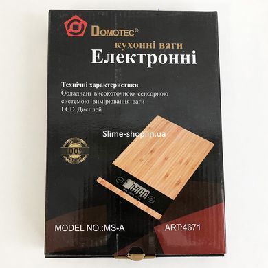 Компактные электронные кухонные весы MATARIX MX-406 5кг Wood, Весы для ZC-557 кухни настольные