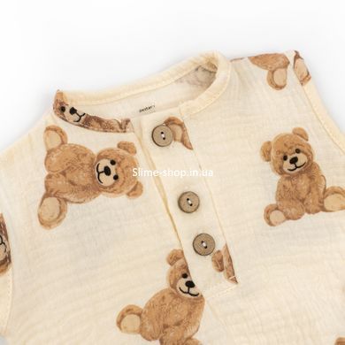 Боді для немовлят на гудзиках з ведмедиками Bears