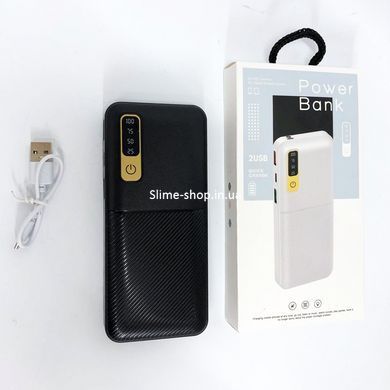 Портативний зарядний пристрій Павербанк 20000 mAh 2хUSB Power Bank Smart Tech. RW-572 Колір: чорний