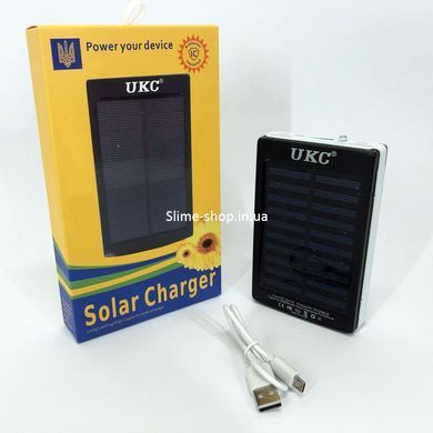 УМБ Power Bank Solar 50000 mAh мобільне зарядне із сонячною панеллю та лампою. TB-888 Колір: білий