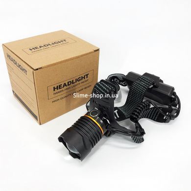Ліхтар на голову для бігу PLD-8059-P50-UV, Потужний світлодіодний ліхтарик на голову, Налобний AI-444 ліхтар яскравий