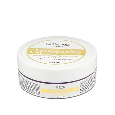 Маска пілінг для обличчя Top Beauty з AHA та BHA кислотами, 100 мл