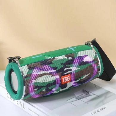 Громкая качественная блютуз колонка TG642, Акустика для улиц, Блютуз колонка с ST-940 динамичной подсветкой