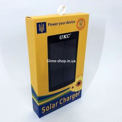 УМБ Power Bank Solar 50000 mAh мобільне зарядне із сонячною панеллю та лампою. TB-888 Колір: білий