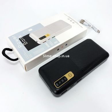 Портативний зарядний пристрій Павербанк 20000 mAh 2хUSB Power Bank Smart Tech. RW-572 Колір: чорний
