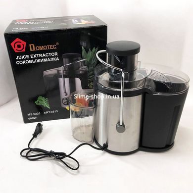 Соковыжималка для яблок и моркови Domotec MS-5220 600 W, Соковыжималка для помидоров IT-640 для дома
