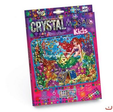 Набор для креативного творчества "CRYSTAL MOSAIC KIDS", "Русалочка"