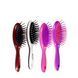 Расчёска для волос массажная овальная Salon Professional Бордовая
