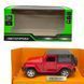 Машинка металлическая "АВТОПРОМ 1:42 JEEP WRANGLER", (КРАСНЫЙ)