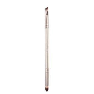 Пензлик для макіяжу брів і повік двосторонній Beauty Luxury Double Eyeshadow Brush MA-17