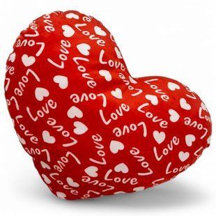Игрушка мягкая "Сердце Love" размер L (45х14х30 см)