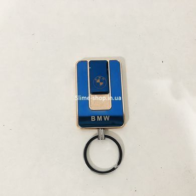Зажигалка спиральная USB-811. BMW. QJ-935 Цвет: синий