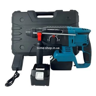 Перфоратор аккумуляторный бесщеточный KRAFFTEC 48V 2 акб 4.0AH дрель на аккамуляторе для дома ON-899 в кейсе