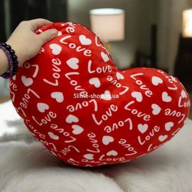 Іграшка м&rsquo;яка "Серце Love" розмір L (45х14х30 см)