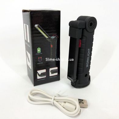 Поворотный аккумуляторный фонарь для кемпинга W51-SMD+COB, Аварийная лампа RH-841 для кемпинга