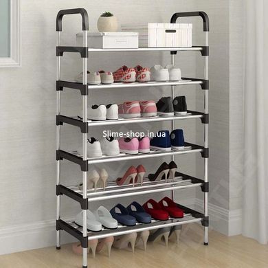 Органайзер для обуви Shoe Rack 6 полок, Органайзер стойка для обуви, Стеллаж LN-304 под обувь