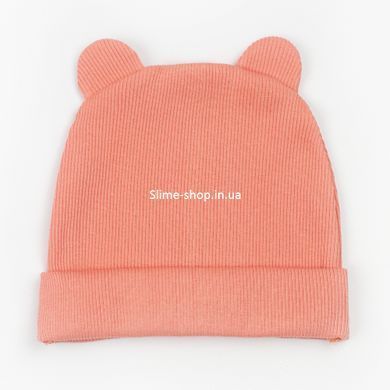 Ромпер із шапочкою дитячий на флісі Juicy peach