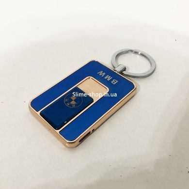 Зажигалка спиральная USB-811. BMW. QJ-935 Цвет: синий