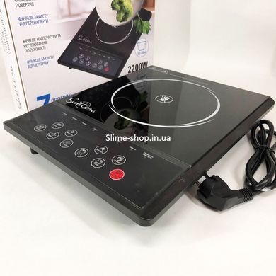 Плита бытовая Suntera ICD-2200, 2200 Вт, Дисковые плиты настольные, IZ-505 Мини электроплита
