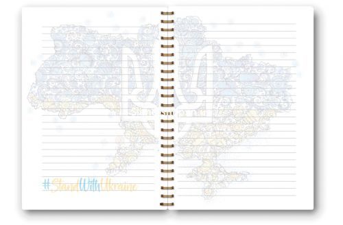 Блокнот на спіралі "Козаченьки", 160 арк.