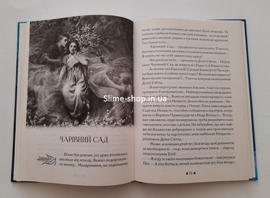Книга для детей Синяя птица: сказка / Морис Метерлинк. Серия Литературная сокровищница (на украинском языке)