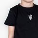 Футболка детская короткий рукав с вышитым трезубом